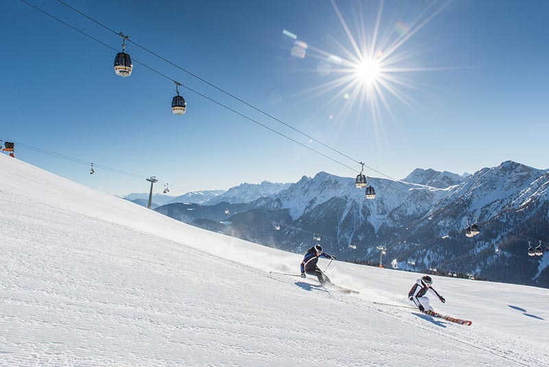 Sciare in inverno in Alto Adige
