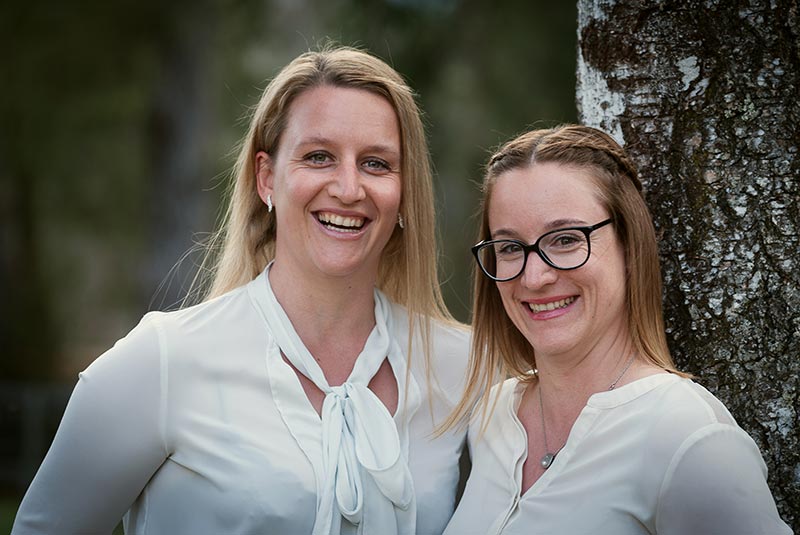Ihre Gastgeberinnen - Karin & Michi